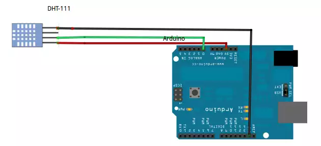 connecting dht11 sensor to arduino