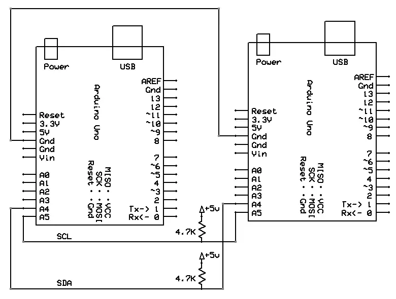 schematic for arduino connection