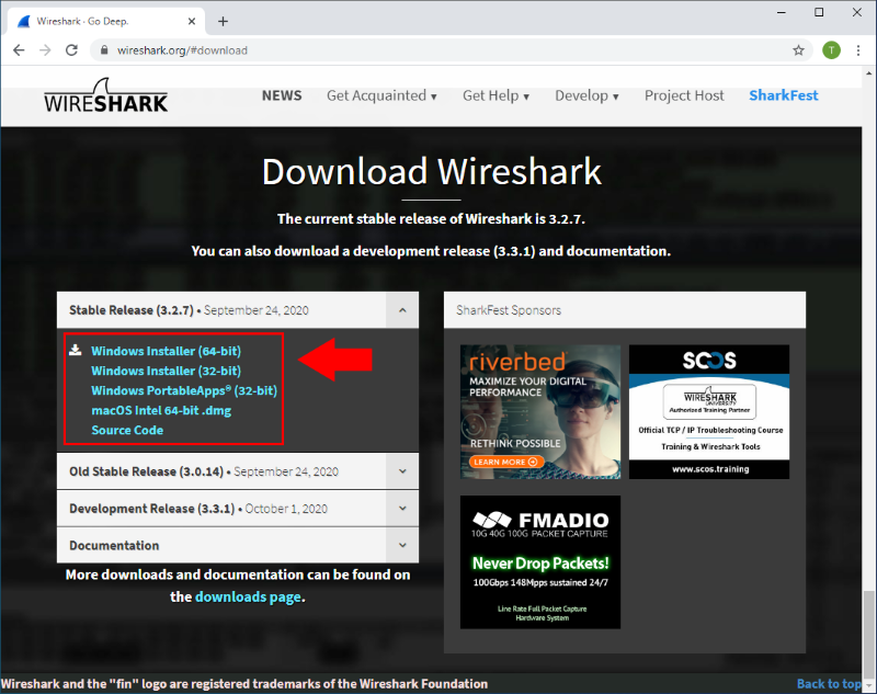 wireshark download apk