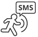 motion detection to sms alert