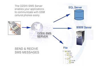 how ozeki sms server works