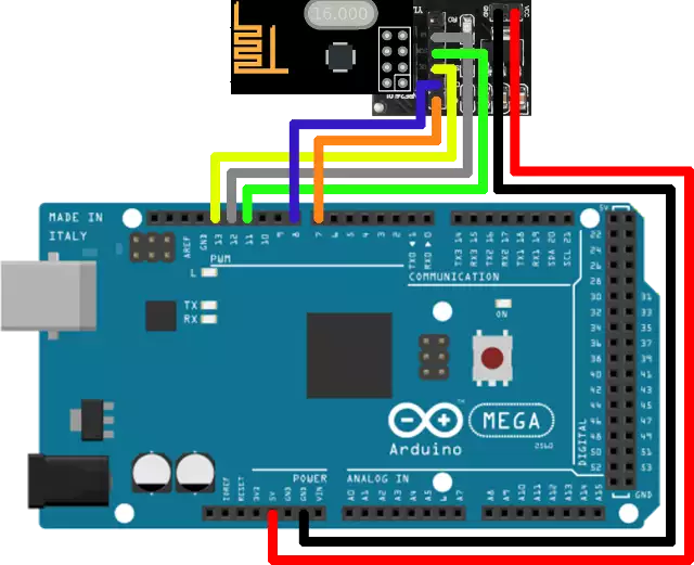 arduino with receiver