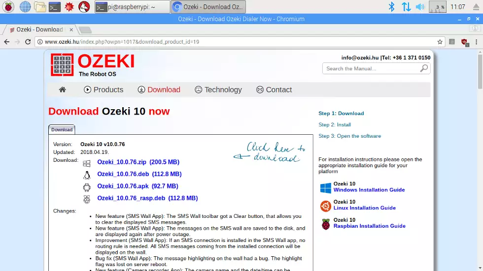 install ozeki on your computer