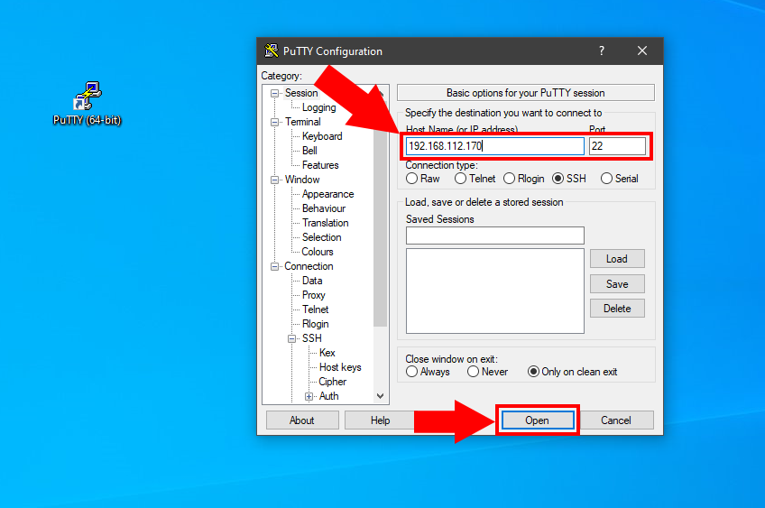 create ssh tunnel on non ssh port