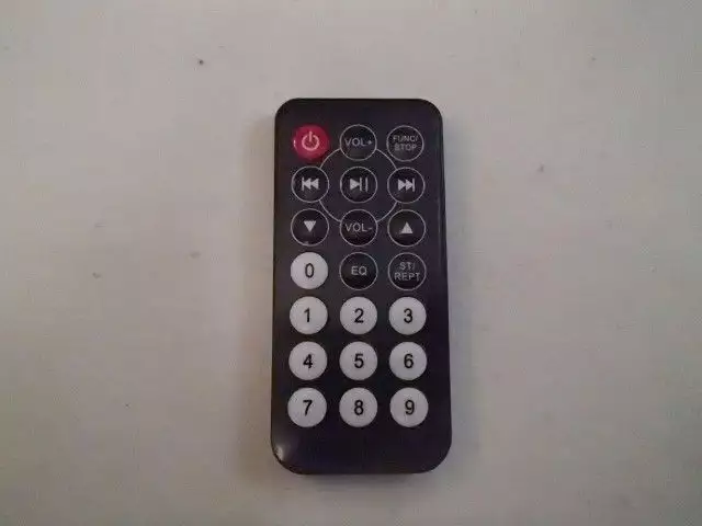 the black remote