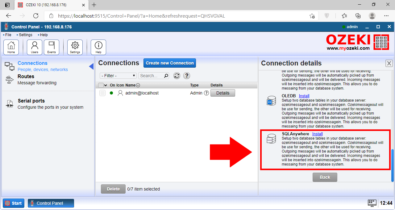 sql anywhere 12 client deployment