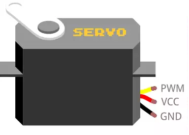 pinout of servo motor