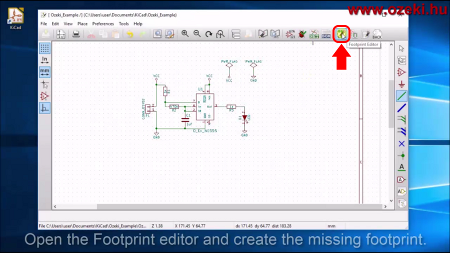 How To Associate Footprints To The Components 9817