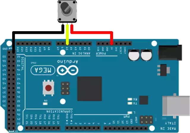 arduino with an analog sensor