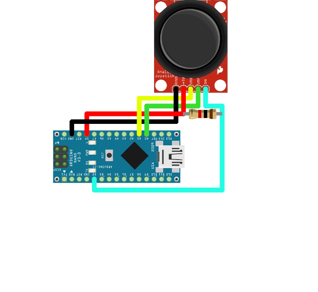 Joystick Game Controller Using Arduino UNO 