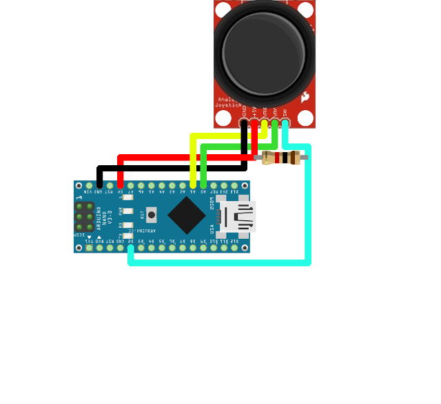 Joystick Game Controller Using Arduino UNO