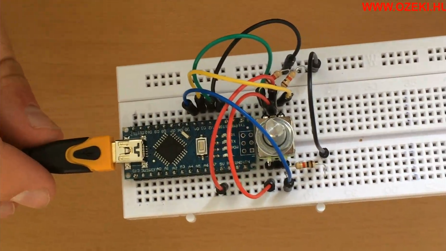 Step 1 - Wire the rotary encoder to your Arduino.