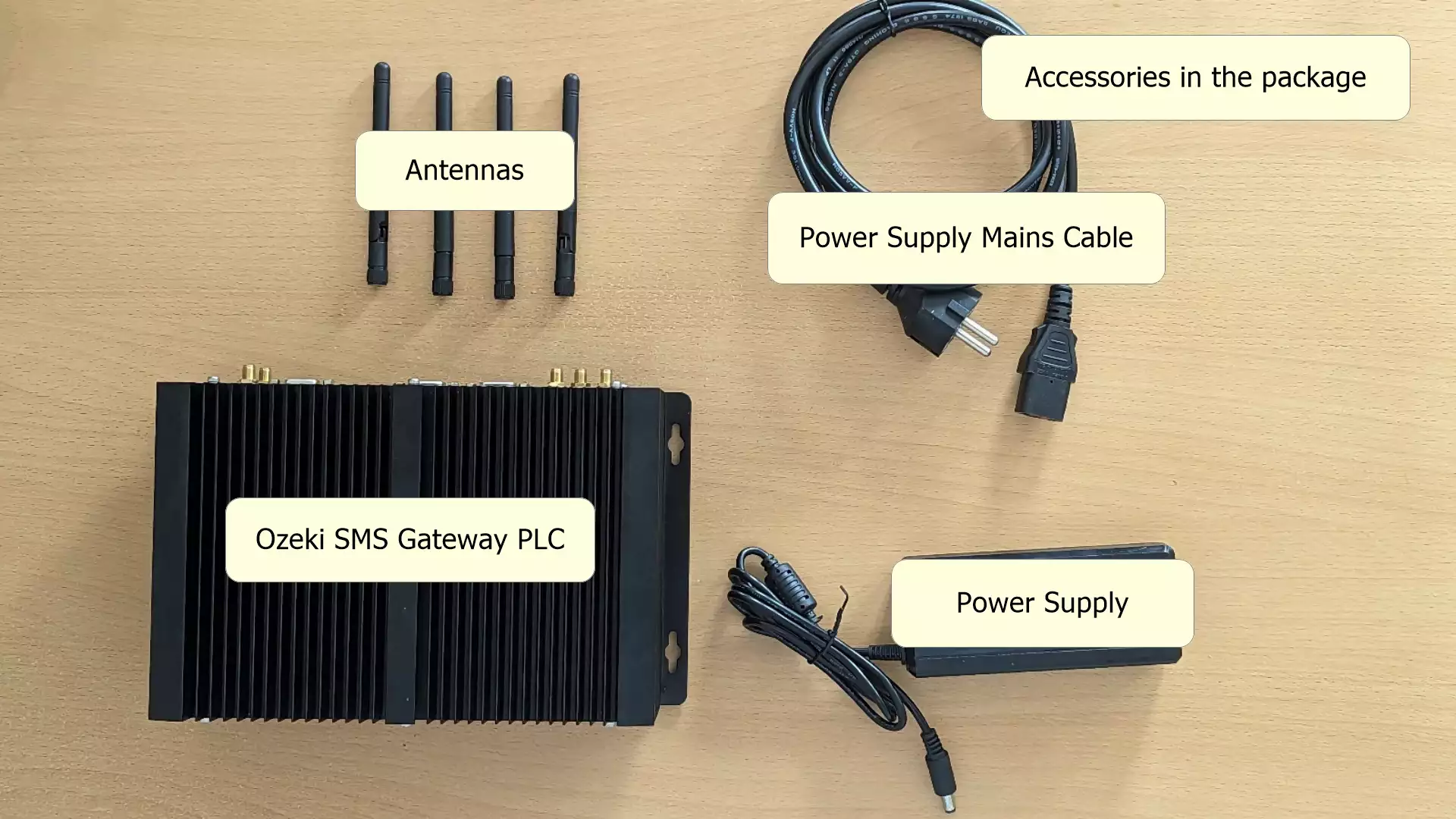 ozeki sms gateway plc power supply and mains adapter antennas