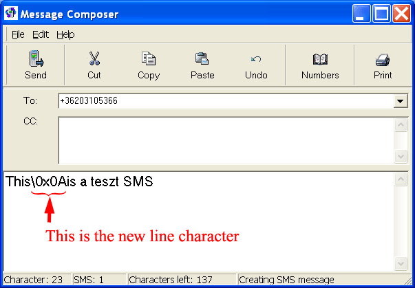 new-line-character