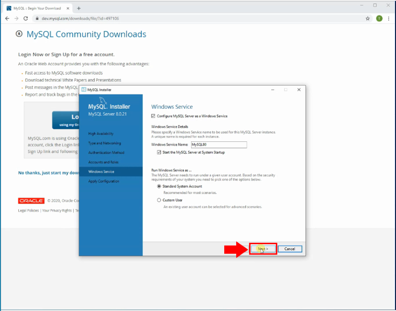 mysql-installation