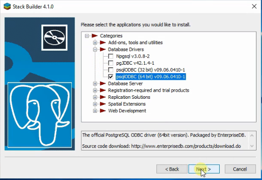 PostgreSQL Installation