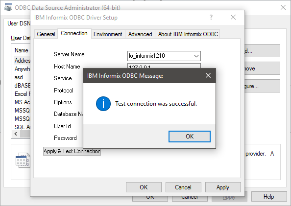ibm informix odbc driver 64 bit