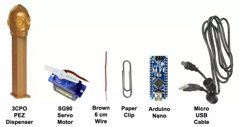parts you need to build the robot