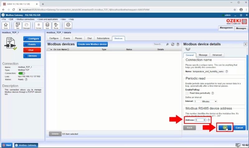 configure device settings