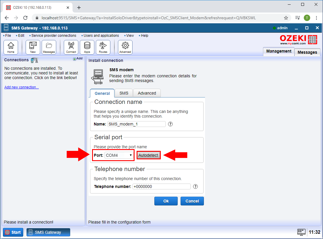 Multiple GSM modems to SMPP