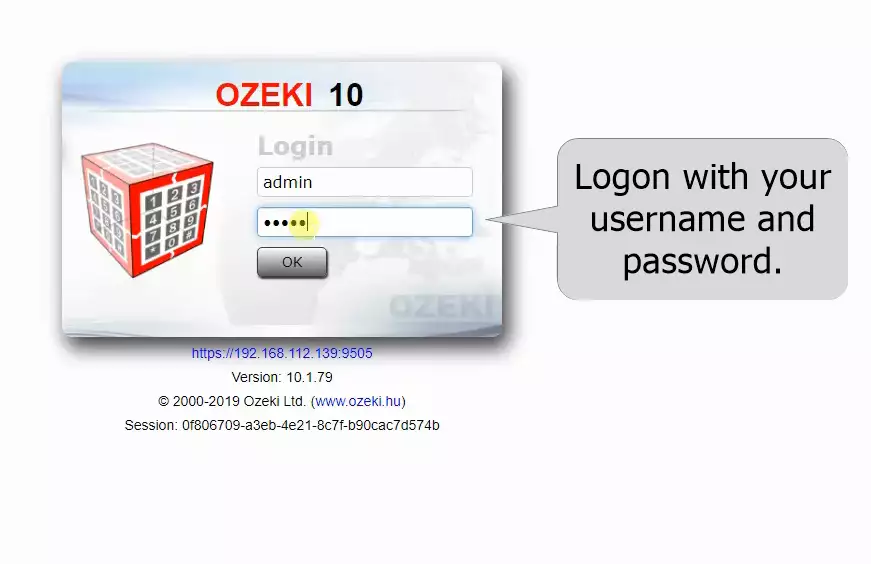 login with your ozeki ng ten account